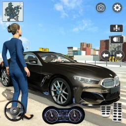 Icône de Taxi Driver Sim - Taxi Game 3D
